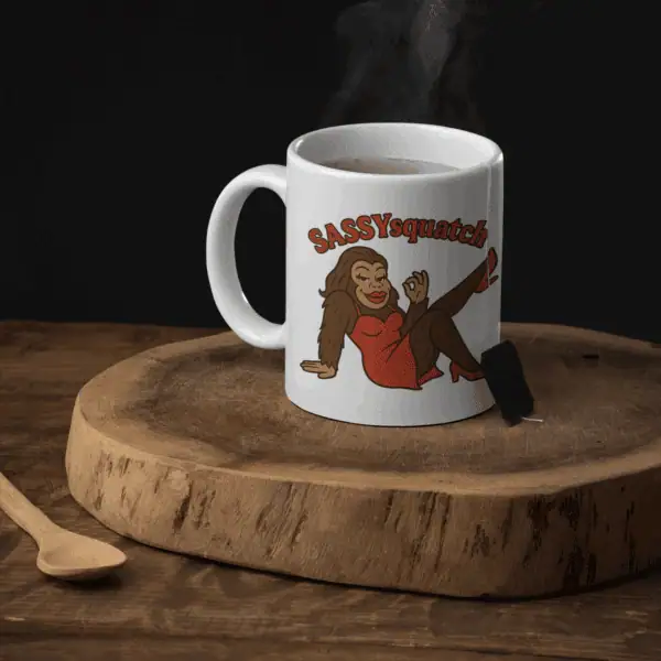 11 oz sassysquatch cryptid mug