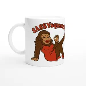11 oz sassysquatch cryptid mug