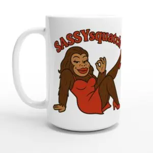 15 oz sasquatch coffee cup