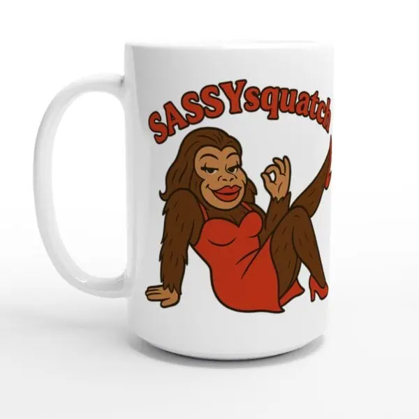 15 oz sasquatch coffee cup