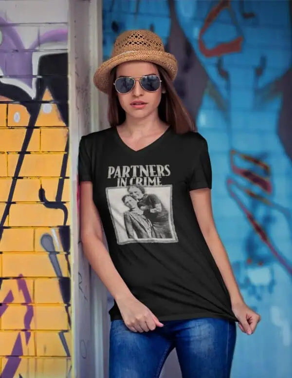 black bonnie and clyde shirt