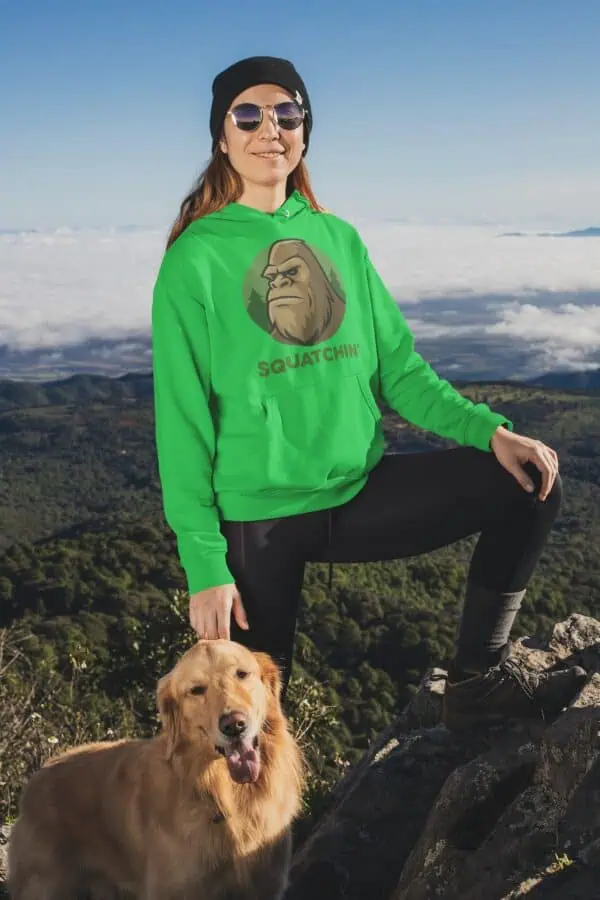 bigfoot hoodie with cryptid flair