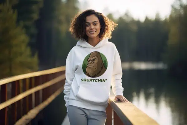 fun outdoor cryptid hoodie
