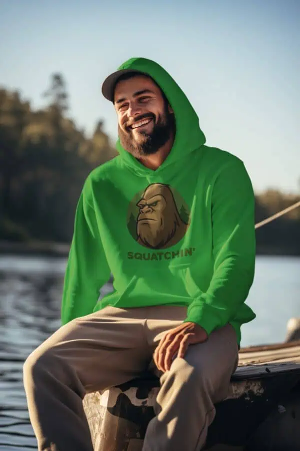funny bigfoot pullover hoodie