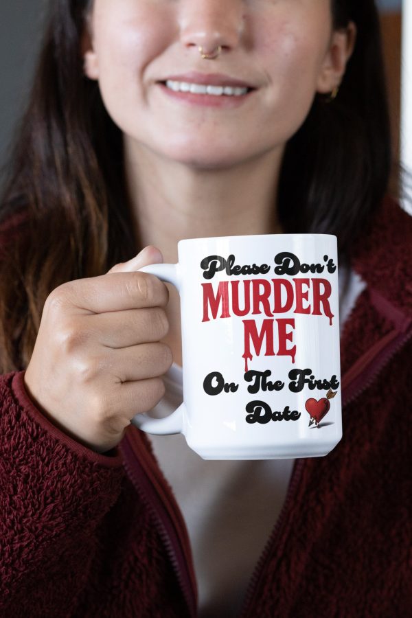 dark humor 15 oz coffee mug to support charity