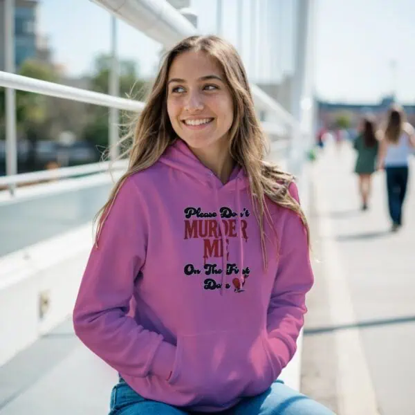 dark humor charity hoodie for true crime lovers