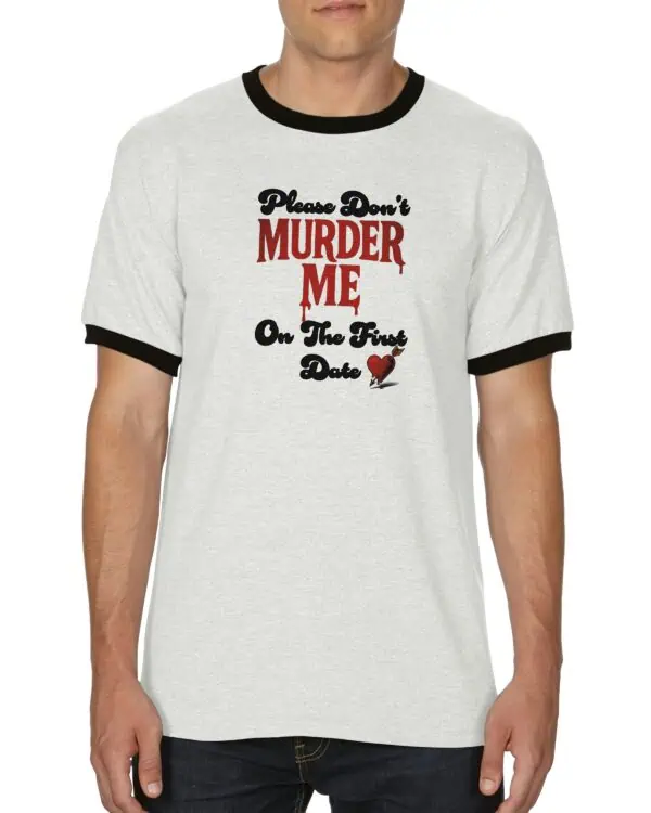 retro ringer dark humor t shirt